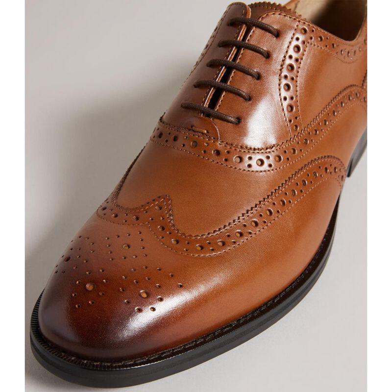 Ted Baker Amaiss Formal Leather Brogue Shoe image number 2